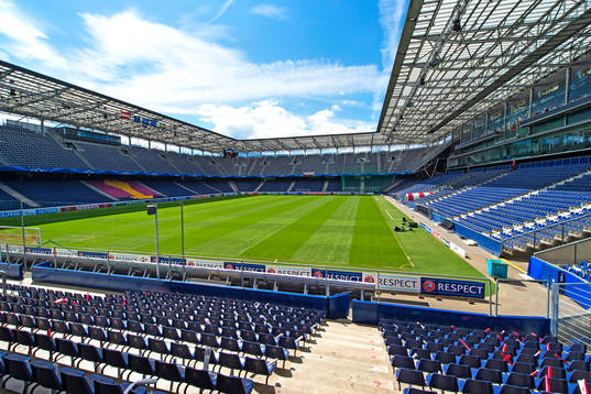 Översiktsbild över Red Bull Arena