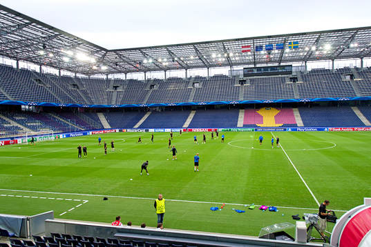 Översiktsbild över Red Bull Arena