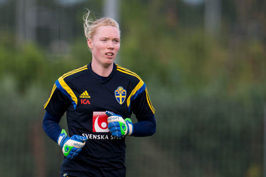 Sveriges målvakt Hedvig Lindahl