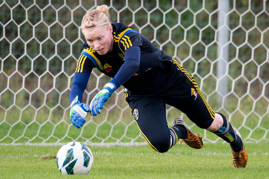 Sveriges målvakt Hedvig Lindahl