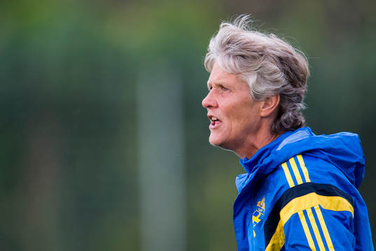 Sveriges förbundskapten Pia Sundhage