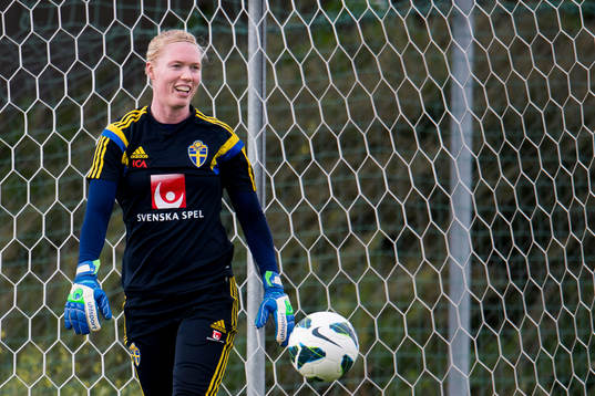 Sveriges målvakt Hedvig Lindahl