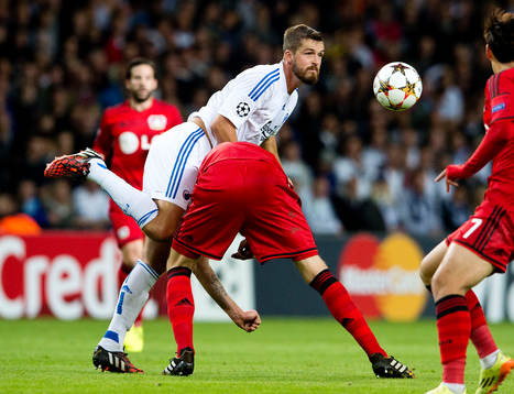 Fotboll, Kval till Champions League, FC Köpenhamn - Bayer