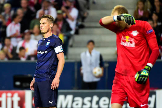 Malmö FFs Markus Rosenberg deppar