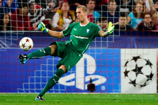 Malmö FFs målvakt Robin Olsen