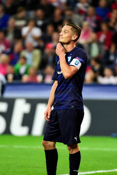 Malmö FFs Markus Rosenberg deppar