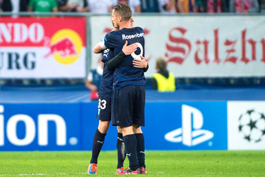 Malmö FFs Markus Rosenberg kramar om Emil Forsberg