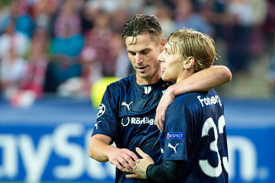 Malmö FFs Markus Rosenberg kramar om Emil Forsberg