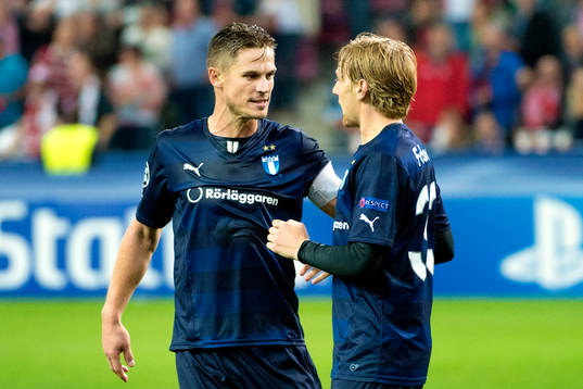Malmö FFs Markus Rosenberg kramar om Emil Forsberg