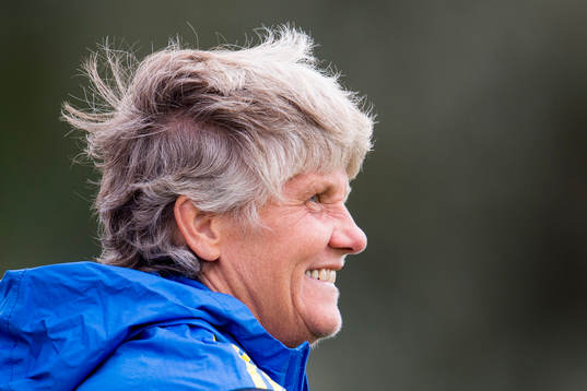 Sveriges förbundskapten Pia Sundhage