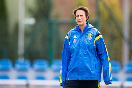 Sveriges materialansvarig Jessica Karlsson