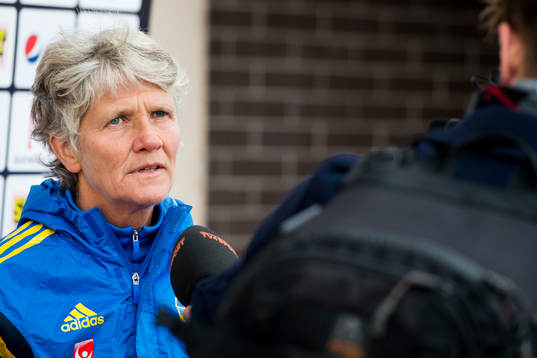 Sveriges förbundskapten Pia Sundhage