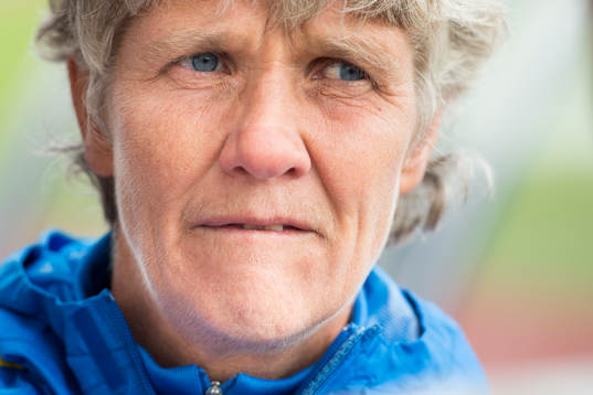 Sveriges förbundskapten Pia Sundhage