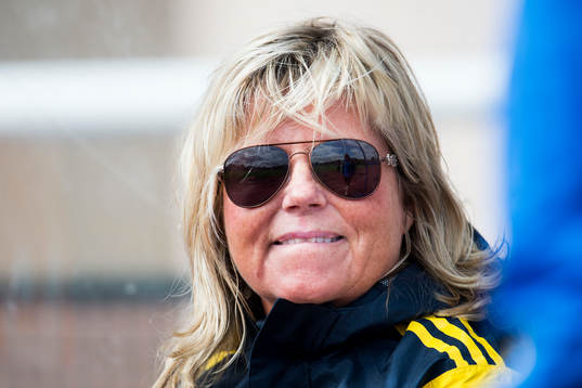 Sveriges landslagschef Marika Domanski