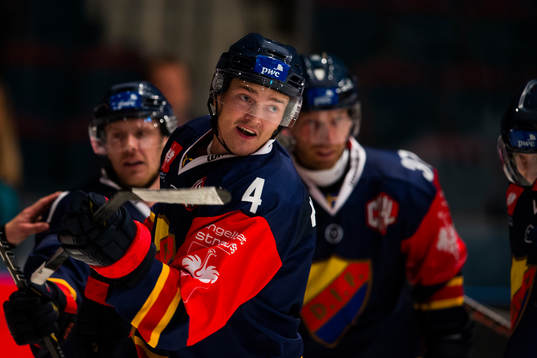 Djurgårdens Marcus Högström jublar