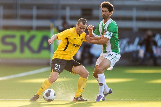 under fotbollsmatchen i Europa league mellan IF Elfsborg