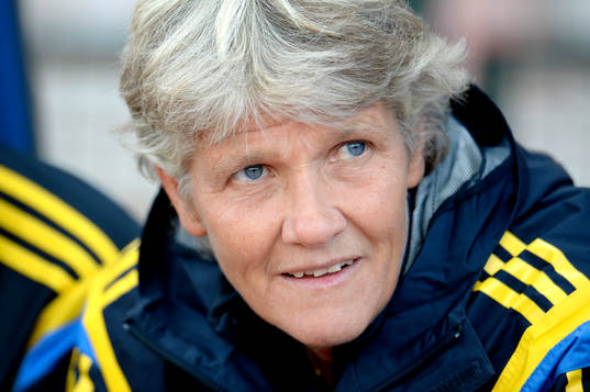 Sveriges förbundskapten Pia Sundhage