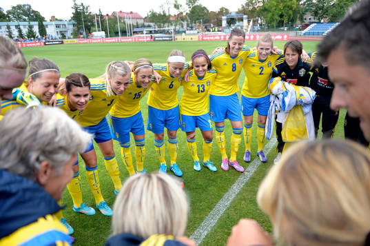 Sveriges spelare taggar upp