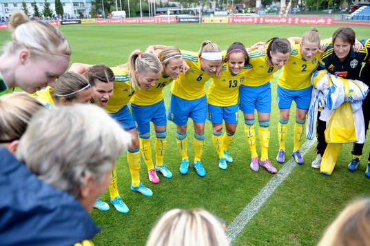 Sveriges spelare taggar upp
