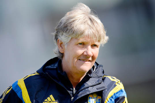 Sveriges förbundskapten Pia Sundhage