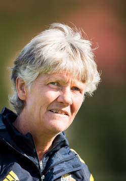 Sveriges förbundskapten Pia Sundhage
