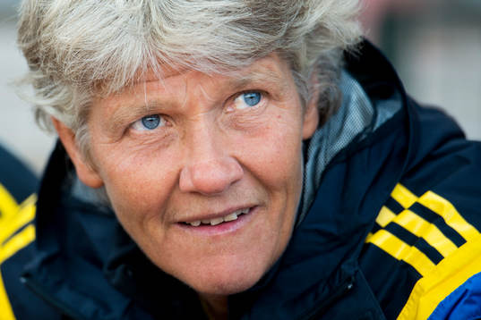 Sveriges förbundskapten Pia Sundhage