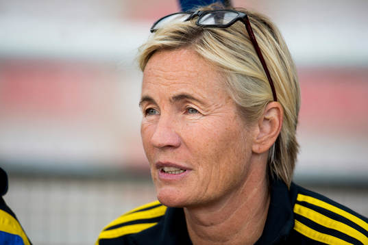 Sveriges assisterande förbundskapten Lilie Persson