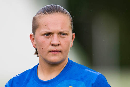 Polens målvakt Anna Szymanska