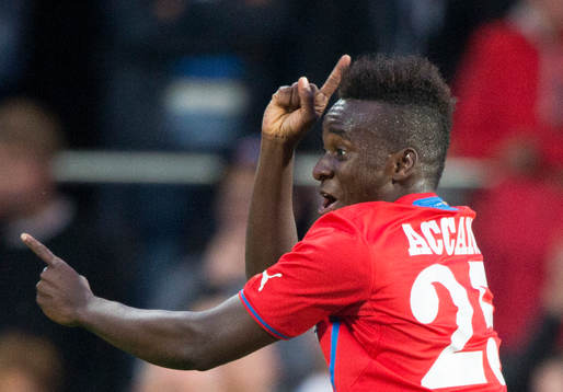 Helsingborgs David Accam segerdansar