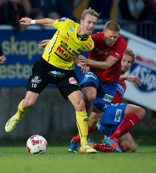 Mjällbys Christian Wilhelmsson och Helsingborgs Markus
