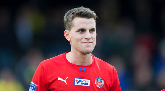 Helsingborgs Jesper Björkman i matchen i allsvenskan