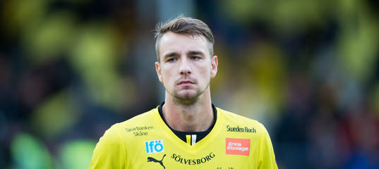 Mjällbys Jasmin Sudic i matchen i allsvenskan mellan