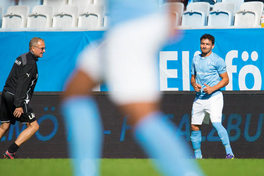 Malmö FFs Ricardo Ferreira Da Silva testar löpning på