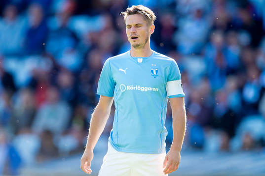 Malmö FFs Markus Rosenberg deppar