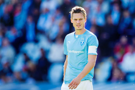 Malmö FFs Markus Rosenberg deppar