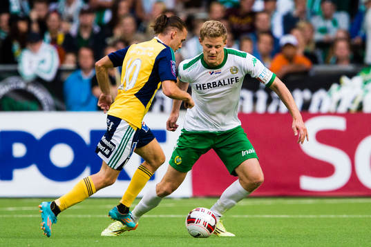 Ljungskiles Jonas Lindberg och Hammarbys Lars Sætra