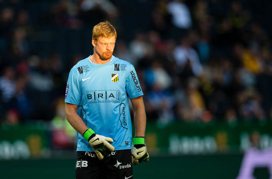 Häckens målvakt Christoffer Källqvist