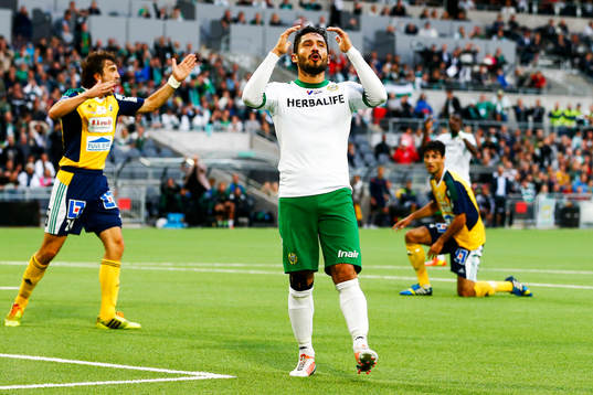 Hammarbys Pablo Pinones-Arce deppar