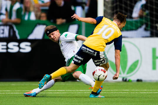 Hammarbys Thomas Guldborg Christensen stoppar Ljungskiles