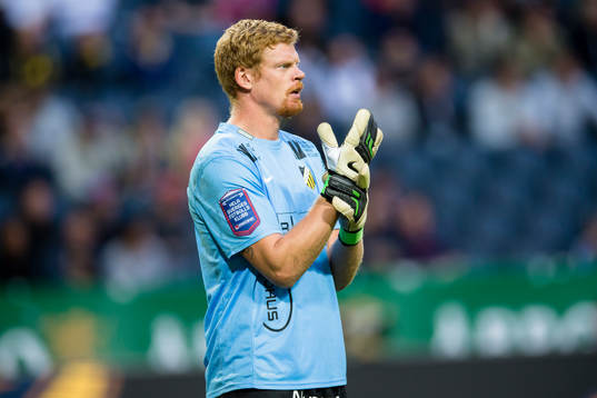 Häckens målvakt Christoffer Källqvist
