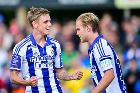 IFK Göteborgs Sören Rieks jublar