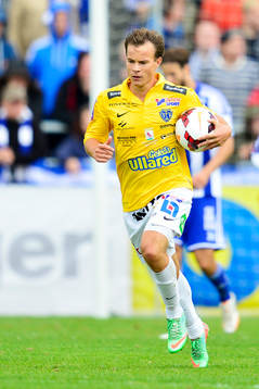 Falkenbergs Anton Wede jublar