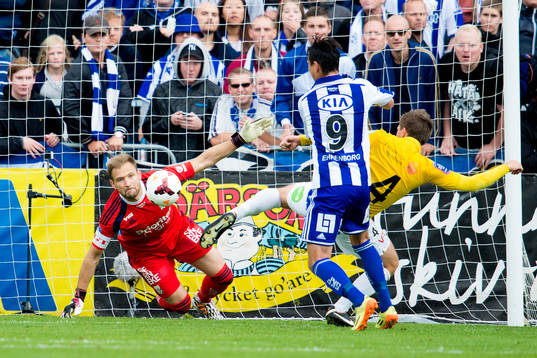 Situationen som föranleder straffen där IFK Göteborgs