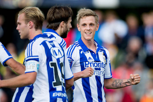 IFK Göteborgs Sören Rieks jublar