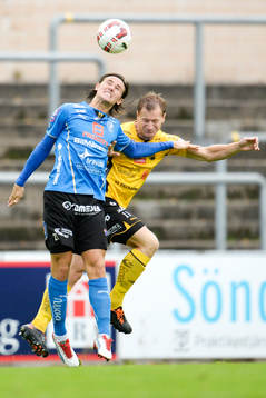 Halmstads Marcus Antonsson och Elfsborgs Daniel Mobaeck