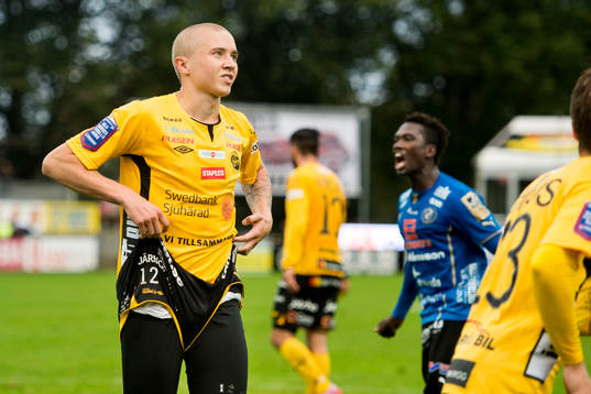 Elfsborgs Sebastian Holmén deppar
