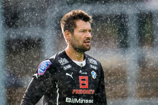 Halmstads målvakt Stojan Lukic