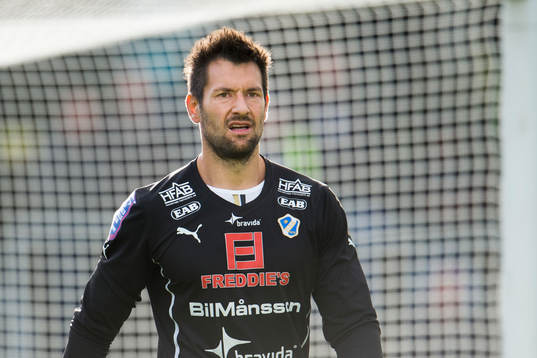 Halmstads målvakt Stojan Lukic