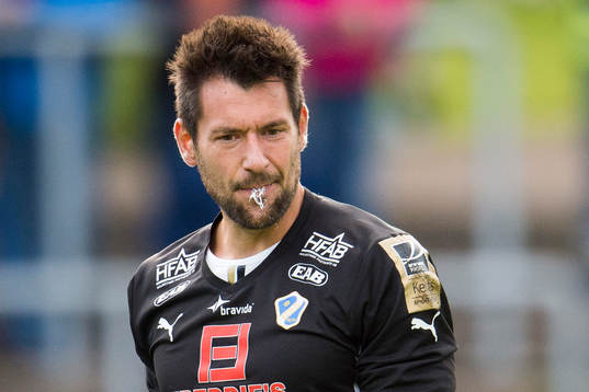 Halmstads målvakt Stojan Lukic