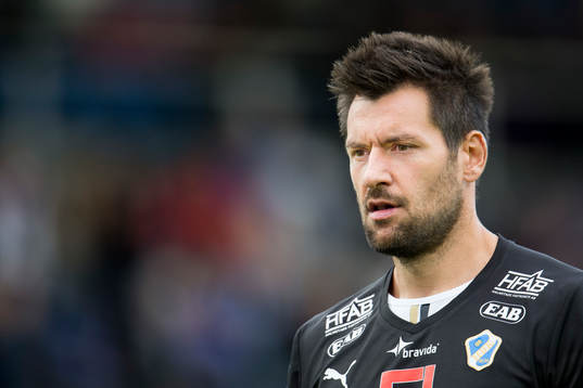 Halmstads målvakt Stojan Lukic